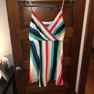 Colorful Striped Dress